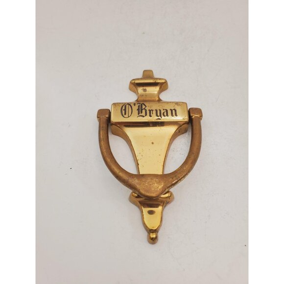 Vintage Brass Door Knocker from the early 80’s. Solid brass . Vintage Co… - Picture 3 of 10